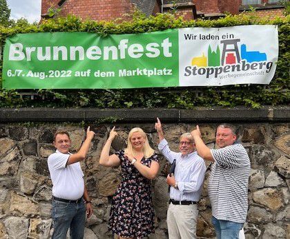 Stimmung pur: Beim Brunnenfest in Stoppenberg geht auch in diesem Jahr wieder die Post ab.